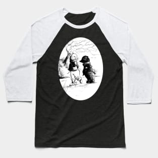 Ratty and Mole 23/08/22 - Children's book inspired designs Baseball T-Shirt